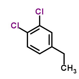 Benzene,1,2-dichloro-4-ethyl- Structure,6623-59-2Structure