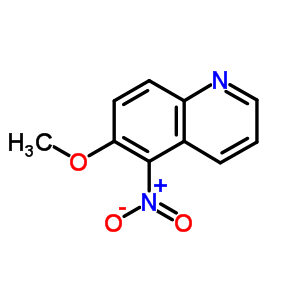 6-Methoxy-5-nitroquinoline Structure,6623-91-2Structure