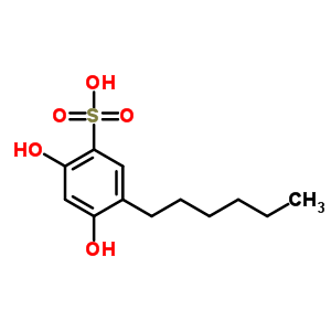 5-Hexyl-2,4-dihydroxy-benzenesulfonic acid Structure,6623-92-3Structure