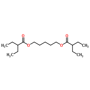 5-(2-Ethylbutanoyloxy)pentyl 2-ethylbutanoate Structure,6624-72-2Structure