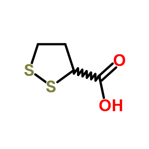 1,2-Dithiolane-3-carboxylic acid Structure,6629-12-5Structure