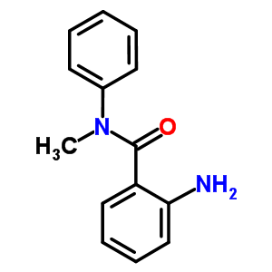 2-Amino-n-methyl-n-phenylbenzamide Structure,6632-37-7Structure