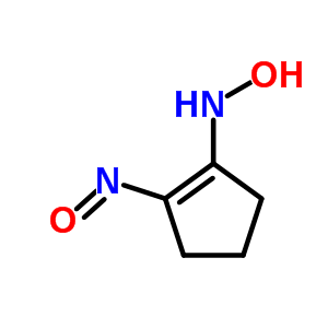 N-(2-nitroso-1-cyclopentenyl)hydroxylamine Structure,6635-29-6Structure