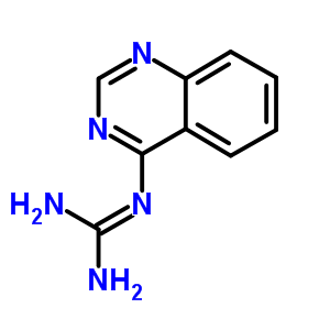 2-喹唑啉-4-胍結構式_6635-74-1結構式