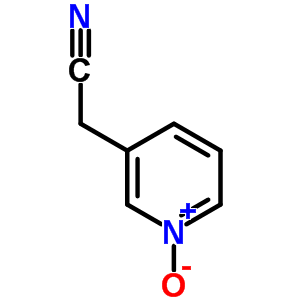 (1-Oxy-pyridin-3-yl)-acetonitrile Structure,6635-88-7Structure