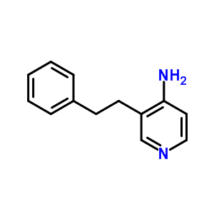 4-Pyridinamine,3-(2-phenylethyl)- Structure,6635-94-5Structure