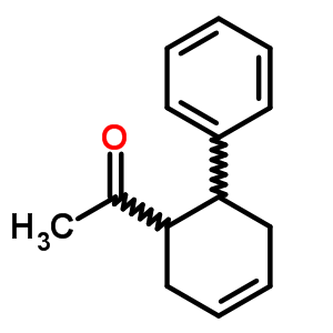 1-(6-苯基-3-環(huán)己烯-1-基)-乙酮結(jié)構(gòu)式_6637-04-3結(jié)構(gòu)式