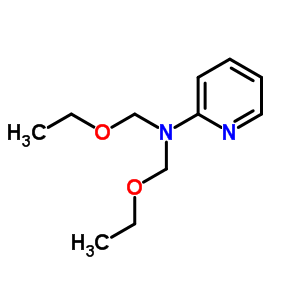 2-Pyridinamine, n,n-bis(ethoxymethyl)- Structure,66377-36-4Structure