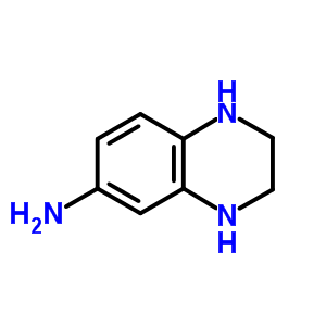 1,2,3,4-Tetrahydro-quinoxalin-6-ylamine Structure,6639-91-4Structure