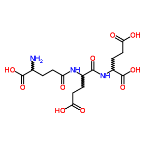 2-[[2-[(4-Amino-4-carboxy-butanoyl)amino]-4-carboxy-butanoyl]amino]pentanedioic acid Structure,66471-21-4Structure