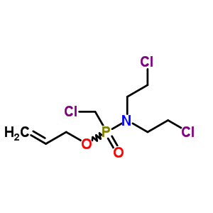 2-Chloro-n-(2-chloroethyl)-n-(chloromethyl-prop-2-enoxy-phosphoryl)ethanamine Structure,6650-94-8Structure