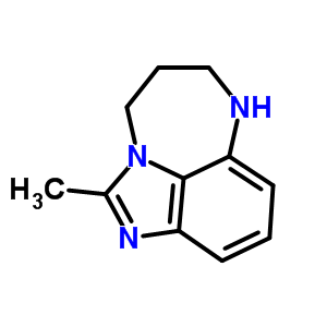 Imidazo[1,5,4-ef][1,5]benzodiazepine, 4,5,6,7-tetrahydro-2-methyl-(9ci) Structure,66596-63-2Structure