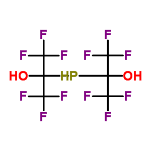 1,1,1,3,3,3-六氟-2-(2,2,2-三氟-1-羥基-1-(三氟甲基)乙基磷?；?-2-丙醇結(jié)構(gòu)式_66644-46-0結(jié)構(gòu)式