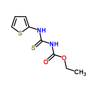 Carbamic acid,[(2-thienylamino)thioxomethyl]-, ethyl ester (9ci) Structure,66646-00-2Structure