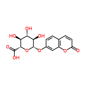 7-Hydroxycoumarin-d5 glucuronide Structure,66695-14-5Structure