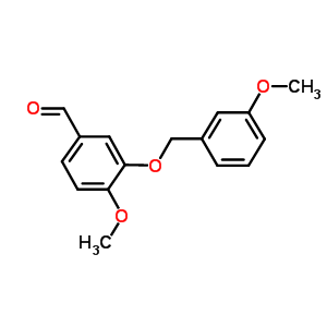 4-Methoxy-3-[(3-methoxybenzyl)oxy]benzaldehyde Structure,667412-90-0Structure