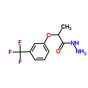 2-[3-(Trifluoromethyl)phenoxy]propanohydrazide Structure,667413-01-6Structure