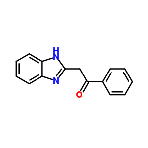 2-(1H-benzoimidazol-2-yl)-1-phenyl-ethanone Structure,66838-69-5Structure