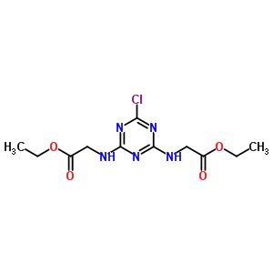 N,n-(6-chloro-s-triazine-2,4-diyl)diglycine diethyl esterStructure,6685-99-0Structure N,n-(6-chloro-s-triazine-2,4-diyl)diglycine diethyl ester Structure,6685-99-0Structure