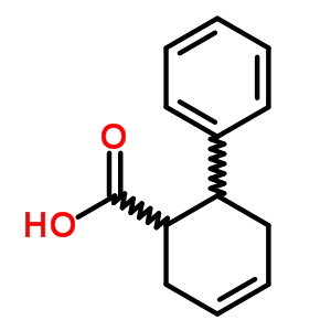 6-Phenylcyclohex-3-ene-1-carboxylic acid Structure,66879-03-6Structure