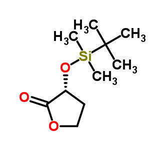 (+)-(3R)-3-{[tert-butyl(dimethyl)silyl]oxy}dihydrofuran-2(3h)-one Structure,669000-31-1Structure