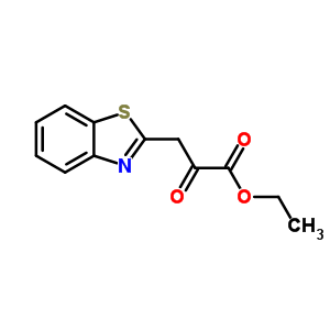 Ethyl 3-benzothiazol-2-yl-2-oxo-propanoate Structure,66904-39-0Structure