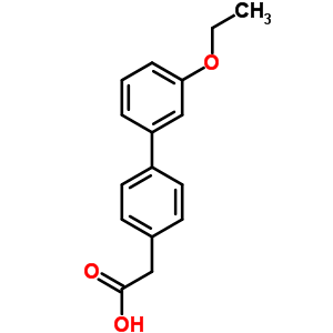 (3-乙氧基-聯(lián)苯-4-基)-乙酸結(jié)構(gòu)式_669713-69-3結(jié)構(gòu)式