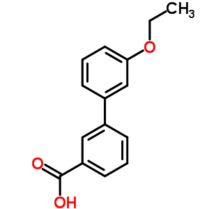 3-乙氧基-聯(lián)苯-3-羧酸結構式_669713-71-7結構式