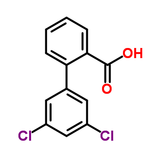 2-Biphenyl-3,5-dichloro-carboxylic acid Structure,669713-82-0Structure