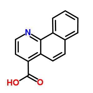 Benzo[h]quinoline-4-carboxylic acid Structure,6707-23-9Structure