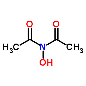 Acetamide,n-acetyl-n-hydroxy- Structure,6711-33-7Structure