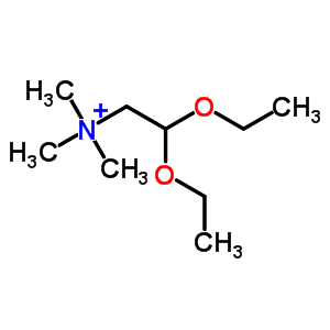 Betainealdehyde diethylacetal iodide Structure,6711-89-3Structure