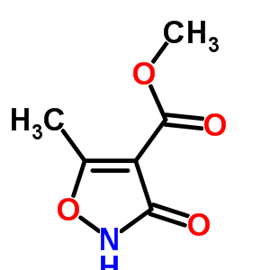 (9ci)-2,3-二氫-5-甲基-3-氧代-4-異噁唑羧酸甲酯結(jié)構(gòu)式_67122-27-4結(jié)構(gòu)式