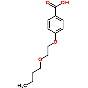 4-(2-Butoxyethoxy)benzoic acid Structure,67132-02-9Structure