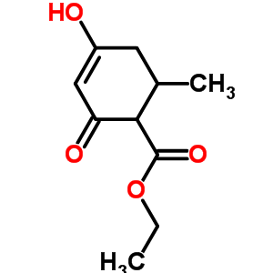 Ethyl 4-hydroxy-6-methyl-2-oxo-3-cyclohexene-1-carboxylate Structure,67174-68-9Structure