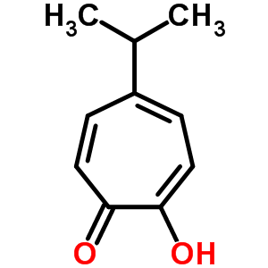 2-Hydroxy-5-isopropyl-2,4,6-cycloheptatrien-1-one Structure,672-76-4Structure