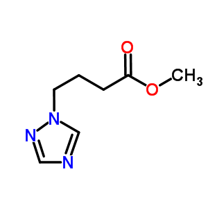 Methyl-3-(1h-1,2,4-triazole-1-yl)-butyrate Structure,672285-89-1Structure