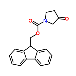 1-N-fmoc-3-pyrrolidinone Structure,672310-12-2Structure