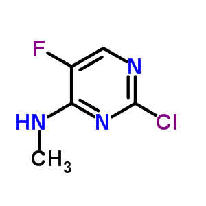 2-Chloro-5-fluoro-n-methylpyrimidin-4-amine Structure,67316-43-2Structure