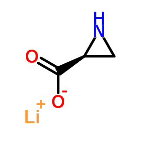 L-aziridine-2-carboxylic acid lithiumsalt Structure,67413-27-8Structure