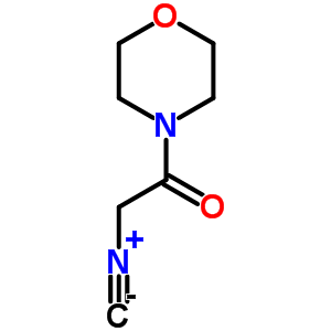 2-異氰基-1-(4-嗎啉)乙酮結(jié)構(gòu)式_67434-29-1結(jié)構(gòu)式