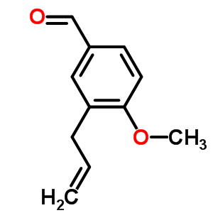 3-Allyl-4-methoxybenzaldehyde Structure,67483-48-1Structure