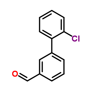 2-Chloro-biphenyl-3-carbaldehyde Structure,675596-30-2Structure