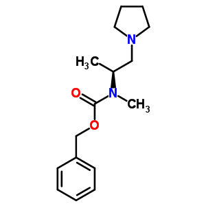 (S)-1-吡咯烷-2-甲基-2-(n-cbz-n-甲基)氨基乙烷結(jié)構(gòu)式_675602-79-6結(jié)構(gòu)式