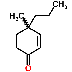 4-Methyl-4-propyl-cyclohex-2-en-1-one Structure,67672-74-6Structure