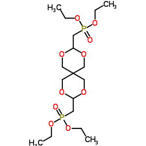 3,9-Bis(diethoxyphosphorylmethyl)-2,4,8,10-tetraoxaspiro[5.5]undecane Structure,67730-30-7Structure