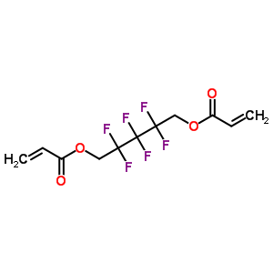 2,2,3,3,4,4-Hexafluoro-1,5-pentyl diacrylate Structure,678-95-5Structure