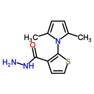 2-(2,5-Dimethyl-1h-1-pyrrolyl)-3-thiophenecarbohydrazide Structure,678139-53-2Structure