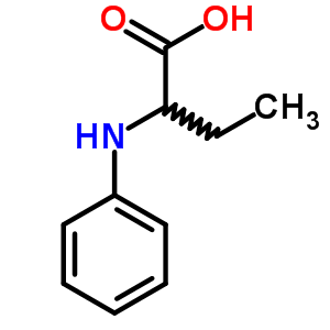 Butanoic acid,2-(phenylamino)- Structure,67832-70-6Structure