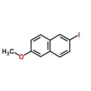 2-Iodo-6-methoxynaphthalene Structure,67886-69-5Structure